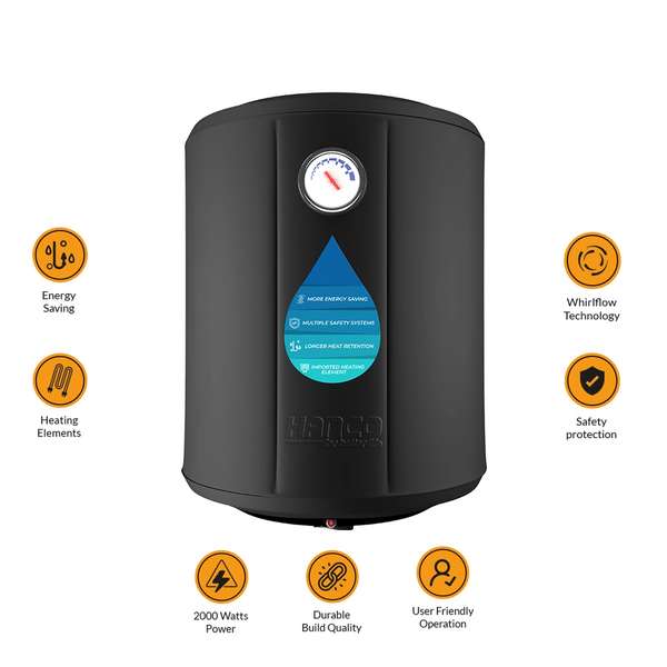 Semi Instant Electric Water Heater - 50 Liters Body Size - Smart Electric Geyser