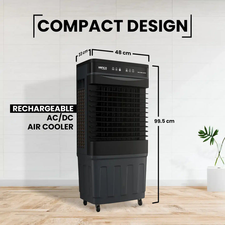 Rechargeable AC/DC Air Cooler – Model HRC-1000 AC/DC – Hanco