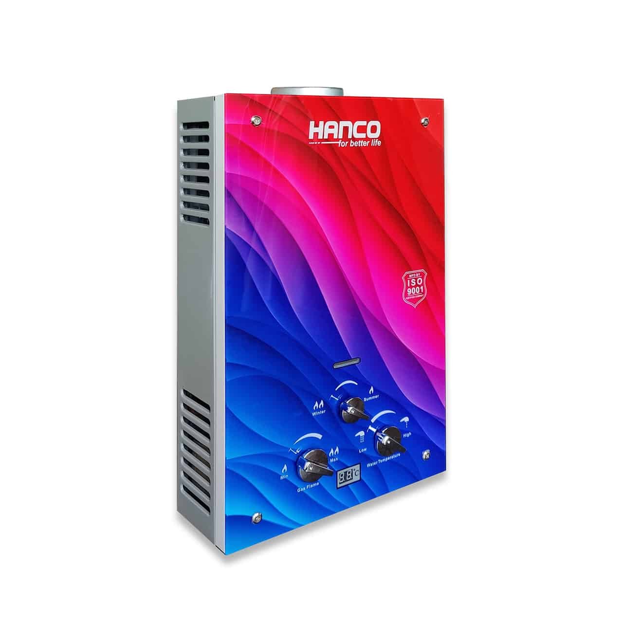 Hanco 7 Litre Instant Water Heater - Model 7G3 - Gas Geyser - Hanco